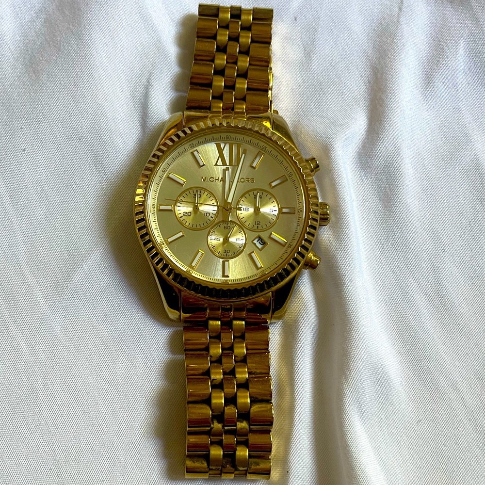 Gold Michael Kors Watch